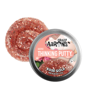 Crazy Aarons Mini Thinking Putty Rose Gold