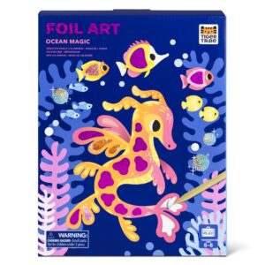 Tiger Tribe Foil Art Ocean Magic
