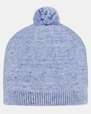 Organic Beanie Love/Ocean / S