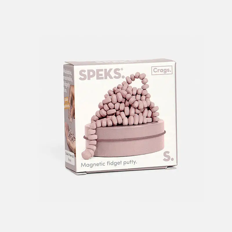 Speks Crags Mini Magnetic Putty Matte Rose