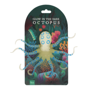 Rex London Glow in the Dark Squishy Octopus