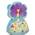 Djeco DJ7238 The Princess Spring Silhouette Puzzle 36pcs