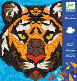 Djeco DJ8887 Mosaics Tiger