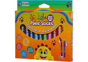 Little Brian Scribble Paint Sticks 12pk