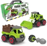 Build-ables Farm Yard Vehicles 2 In 1 38pc