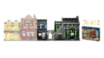 LEGO Harry Potter 76471 Knockturn Alley™ Wizarding Shops
