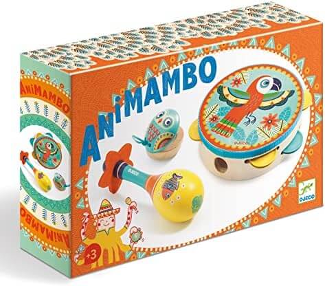 Djeco DJ6016 Animambo Set Of 3 Instruments