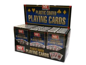 My Traditional Games Playing Cards Plastic Coated (ea)