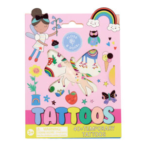 Floss & Rock Temporary Tattoos - Rainbow Fairy