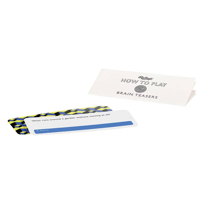 Ridleys Games Room Brain Teasers Quiz Imagine If