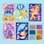 Tiger Tribe Foil Art Ocean Magic