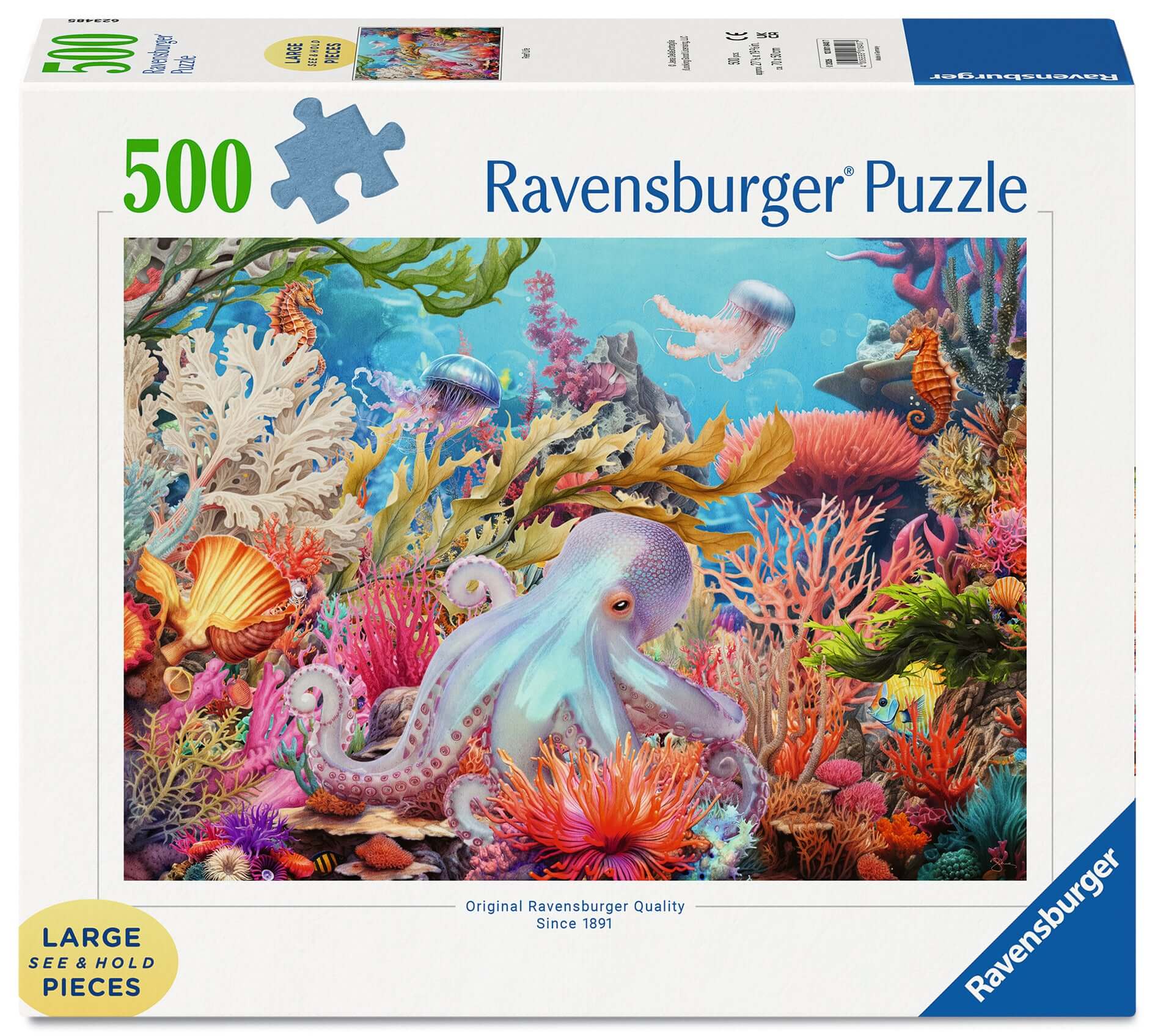 Ravensburger Reef Life XL Format Puzzle 500pc