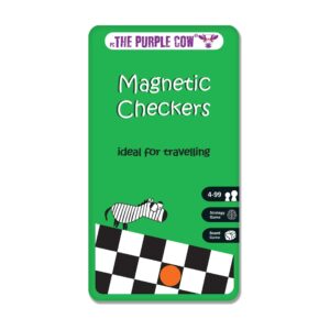 Magnetic Travel Game Tin - Checkers