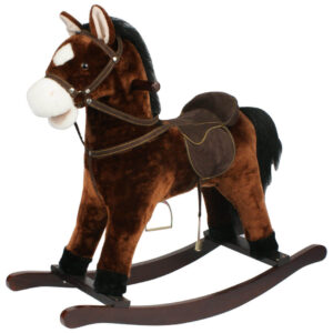 Rocking Horse Brown With Reigns