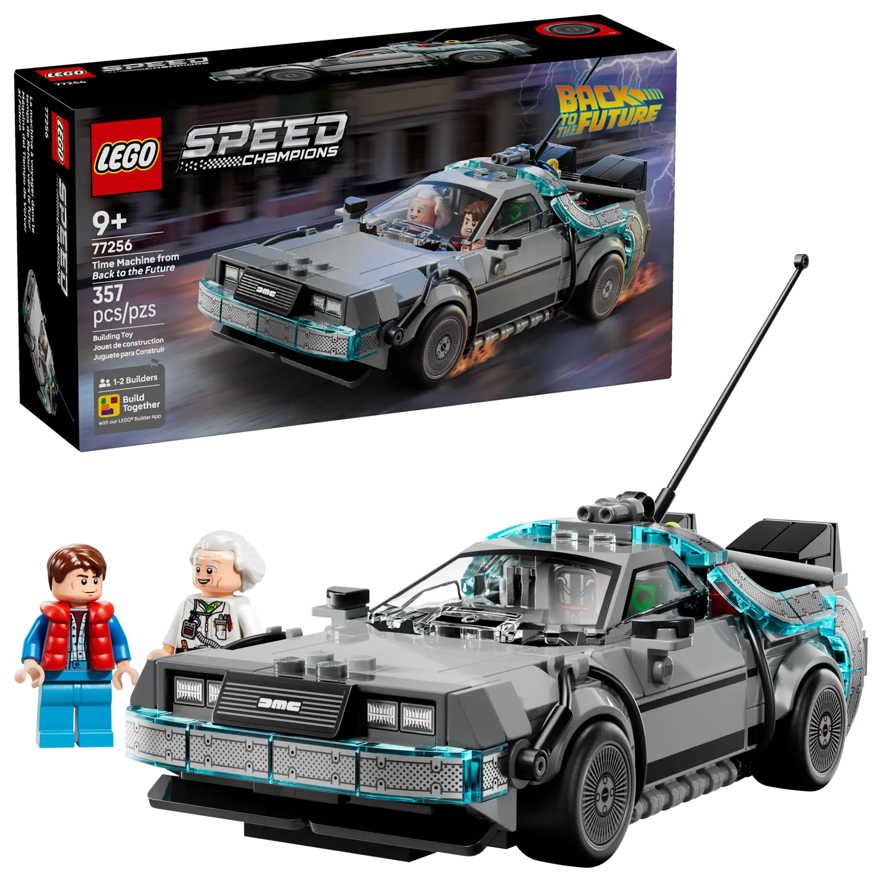 Lego Speed Champions 77256 Time Machine from Back to the Future