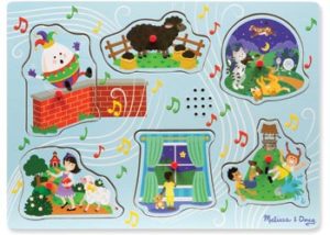 M&D Nursery Rhyme B Sound Puzzle 6pc