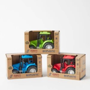 Jiggle & Giggle Bioplastic Farm Tractor Asst