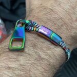 Metal Zipper Bracelet Small 19.55cm