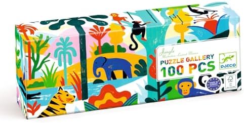 Djeco DJ07619 Jungle Gallery Puzzle 100pc