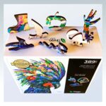 Twigg Puzzles Black Cockatoo 389pc Wooden Puzzle