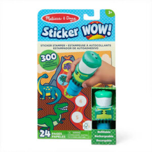 M&D Sticker WOW! Activity Pad Dinosaur Set