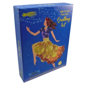 Make Your Own Paper Craft Quilling Art Set - Women