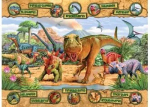 Ravensburger Dinosaurs Puzzle 100pc