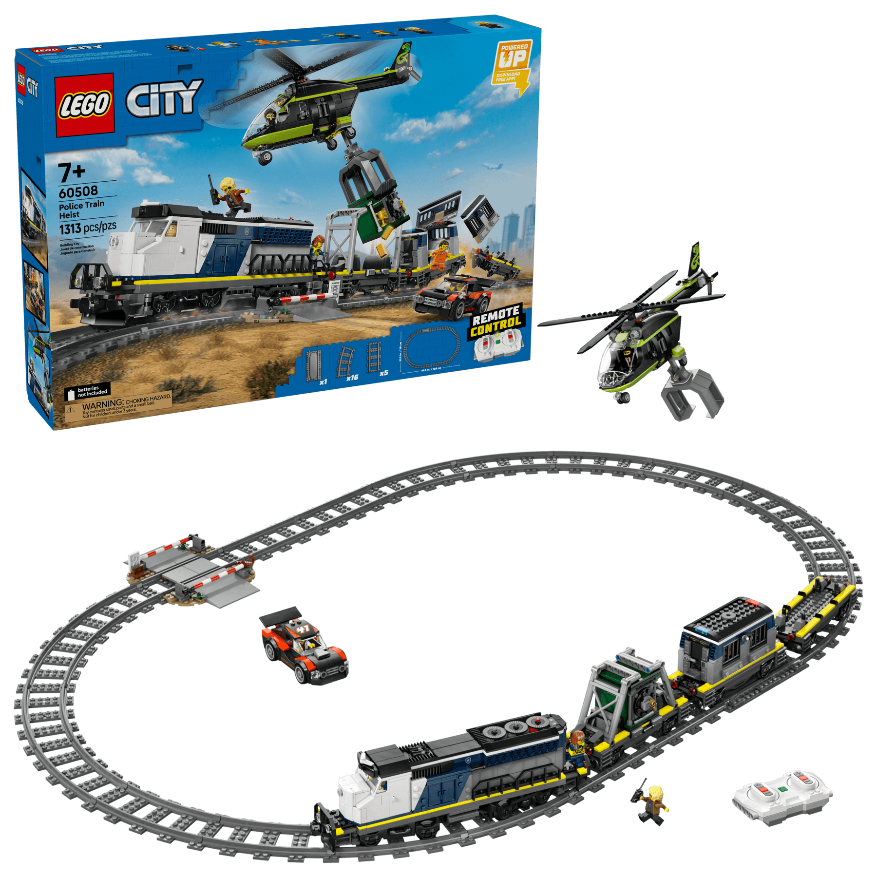 LEGO City 60508 Police Train Heist