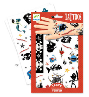 Djeco DJ9584 Pirate Tattoos