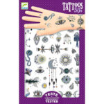 Djeco DJ9252 Wicca Temporary Tattoos