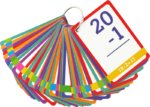 Maths Flash cards set of 4