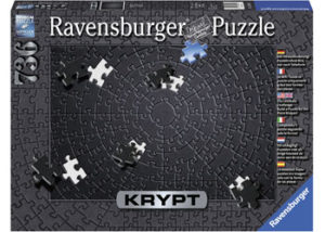 Ravensburger KRYPT Black Puzzle 736pc