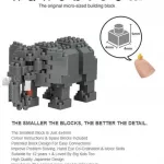 Nanoblock African Elephant 2