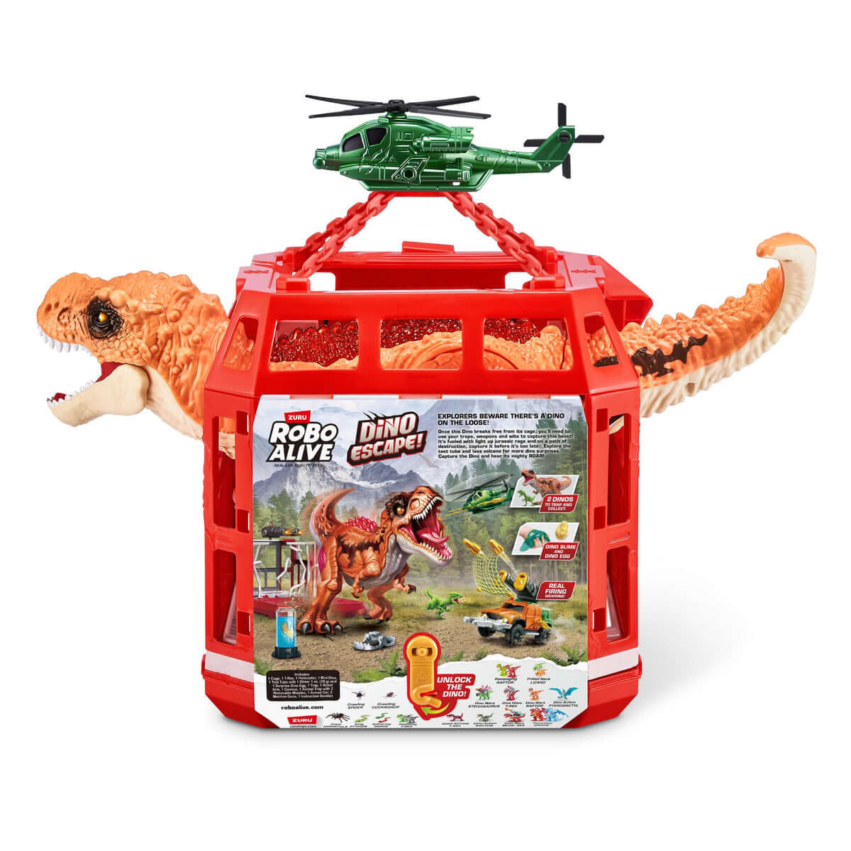 ZURU Robo Alive Dino Escape Playset