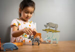 Tender Leaf Safari Zebra Wooden Figurine