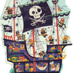 Djeco DJ7129 The Pirate Giant Puzzle 36pc