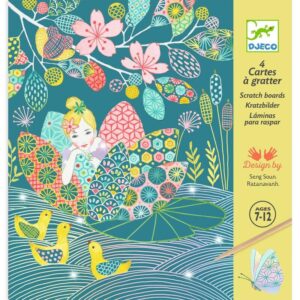 Djeco DJ9716 The Pond Scratch Cards