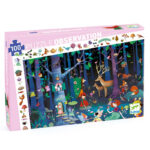 Djeco DJ7504 Observation Puzzle Enchanted Forest 100pc