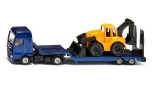 Siku 1761 MAN Truck with Backhoe Loader