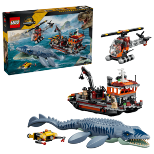 LEGO Jurassic World 77983 Mosasaurus Dinosaur Boat Attack