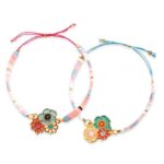 Djeco DJ00020 Tila & Flowers Bead Set
