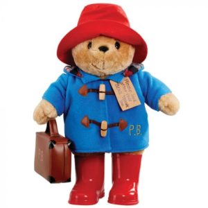 Paddington Bear 46cm Embroidered Coat With Boots & Suitcase