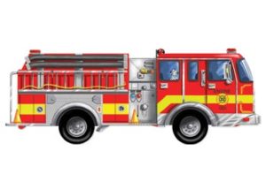 M&D Giant Fire Truck Floor Puzzle 48pc