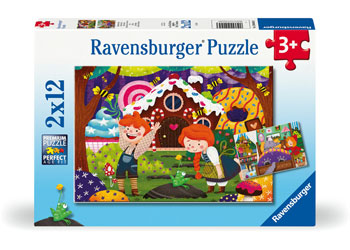 Ravensburger Fairy Tales Puzzle 2x12pc