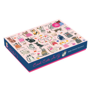 Cool Cats A To Z Jigsaw Puzzle 1000pc