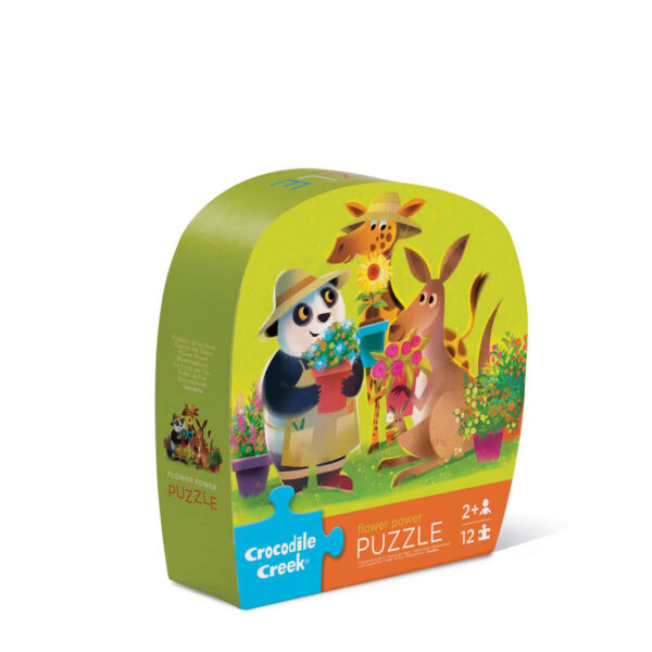 Crocodile Creek Mini Puzzle 12pc Flower Power