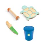 Djeco DJ9032 My Plastic Jungle Modelling Dough Kit