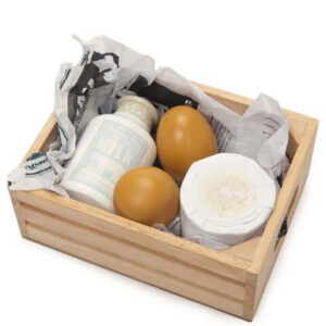 Le Toy Van LETV185 Honeybake Eggs & Dairy In Crate