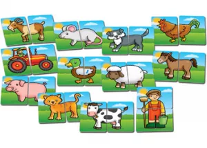 Orchard Toys Farmyard Heads & Tails