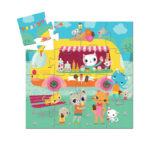 Djeco DJ7264 Ice Cream Puzzle 16 Piece